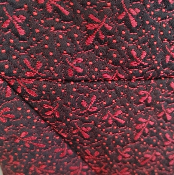 Moschino mock neck red brocade button top Aeffe Spa - Picture 12 of 16